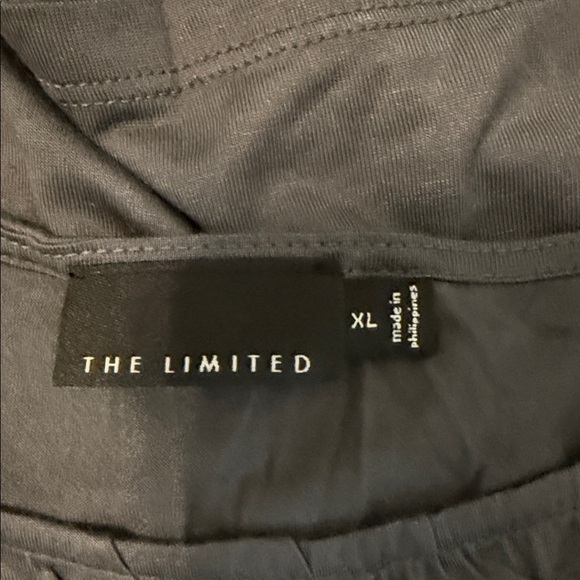 The Limited Charcoal Short Sleeve Top - Picture 2 of 3